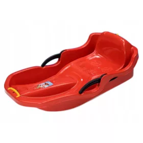  SANIA DE BOBSLEI PLASTIC PENTRU COPII, CURSANT CU FRÂNE