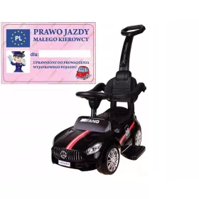    MARE RIDE ON, WALKER, PUSH 3in1, MAȘINĂ, MAȘINĂ CU IMPINGĂTOR + PERMIS DE CONDUCERE