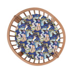    Cearceaf PAT PENTRU SALTEA ROTUNDĂ CU ȘTERGERE, CERCUL 75 cm