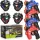  PISTĂ LASER PAINTBALL LASER TAG PUSCĂ LUMINĂ SET DE 4 MODURI × 4
