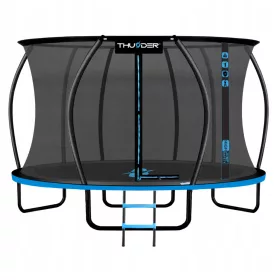    Trambulina de gradina pentru copii cu plasa de interior 374 cm 12ft