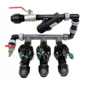  Set colector de 3 electrovalve 100HV filtru