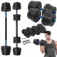  Rebel 2x 15 kg gantere bituminoase reglabile