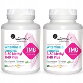   Complex de Vitamine B-50 Methyl TMG Plus - 100 Capsule Supliment Alimentar