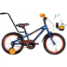    Bicicleta pentru copii Formula ACTIVE, roata de 16", albastra