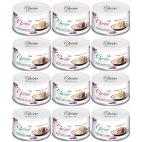   Cherie Kitten Mousse Mousse de pui Chickem pentru pisoi cutie de 80 g