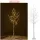  Mesteacan decorativ 48 LED cald 120 cm