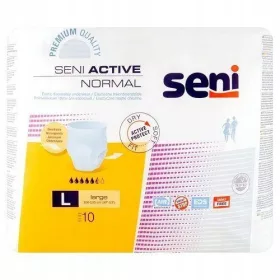    SENI ACTIVE Normal L, 10 buc. - Chiloți elastici absorbanți