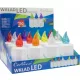 Lumânări Electrice Albe cu Baterii - Set 12 bucăți