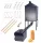  Garden Smokehouse Steel Home 50x50x80 + Carlige + KINDLING