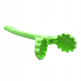    Clip pentru fabricare bulgăre de zăpadă Clip portabil pentru bulgăre de zăpadă pentru băieți, fete, adulți, verde