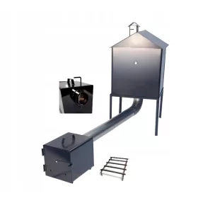  Garden Smokehouse Metal Home Semineu + gratar amortizor