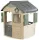  SMOBY Green Jura Garden House din Bioplastic