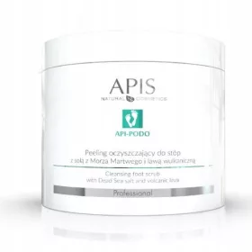    APIS Podo exfoliant pentru picioare cu sare de la mare moarta 700g