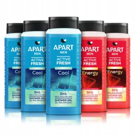  Gel de duș pentru bărbați Apart 3in1 Mix Active 5x500