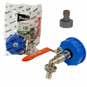   ROBINET PENTRU REZERVOR 1000 SUPPA PENTRU FURtun MAUZER 1/2"
