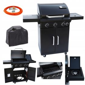    GERMANIA GRIL GAZ LANDMANN 3.1 + CAPAC FONTA GRIL CILINDRU CILINDRU