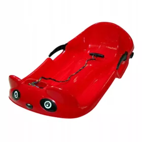    Sanie de zăpadă durabilă pentru copii Downhill Snowboard Heavy Duty Grass Sand Sliding Red