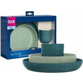    Set de tacamuri fara faina de lemn, plastic, melamina si BPA Lovi