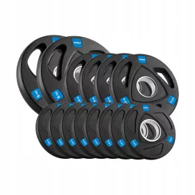    Set de greutăți olimpice din fontă 8x1,25 4x2,5 2x5kg 30kg 51mm Rebel