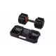  Haltere reglabile 20 kg, placă pentru push-up GRATUIT
