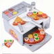 CUPTOARE PIZZA DIN LEMN ACCESORII VELCRO MASĂ DE TĂCERE CUȚIT PIZZA