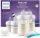  Set sticle PHILIPS Avent Natural SCD838/11 + scutec de stofa Babymam, alb neted