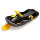  Dantoy Classic Sanie cu Ghidon si Frane 95cm Negru