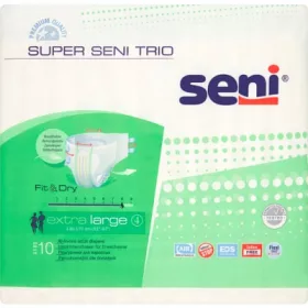  Scutece Seni Super Seni Trio, marimea XL, 10 buc.