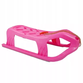  Sanie din plastic roz pentru copii, mare, 90x46x29cm