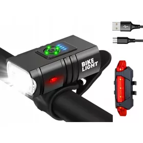    Iluminat pentru biciclete MontaVelo Lampa pentru biciclete 800 lm USB