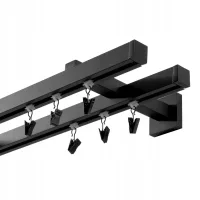 Tije pentru perdele în elemente