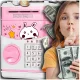  Pușculiță electronică Rabbit Like ATM Seif, roz, cadou pentru o fată