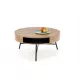  Masuta de cafea Halmar Camila, rotunda, 80 x 80 x 41 cm, stejar auriu