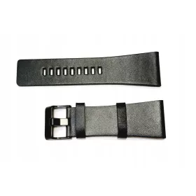    CUREA PIELE NEGRA GROSA 32MM + TELESCOAPE + STRUMENT - PIELE DE VACA