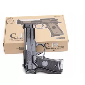  Pistol pneumatic Beretta Metal C 19 cu bile