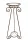  Suport de flori Centurion Metalwork 96 cm metal