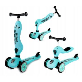  Trotineta Tobbi-Toys Empire Ride 2in1, albastru deschis