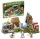  Minecraft BLOCKS FARM VILLAGE 778 bucăți 7 FIGURI LED