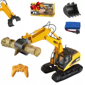  Excavator de metal Rc cu telecomandă mare