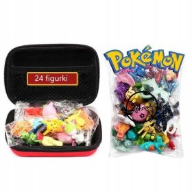  CARTI POKEMON 24 BUC. + CUTIE + FIGURINES POKEMON 24 BUC.