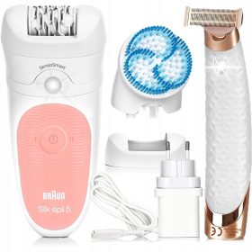    DEPILATOR BRAUN Silk-epil 5 Wet&Dry + SHAR + MASSAGE + TRIMER - ExtremePack