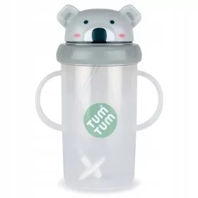  Flacon Tum Tum cu paie pentru copii Koala Kev 300 ml