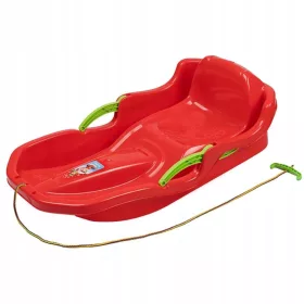 Sanie din plastic bob MASTER Red