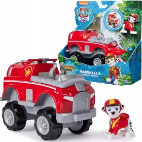  SET PUPS PAW PATROL JUNGLA VEHICULUL + FIGURA LUI MARSHALL