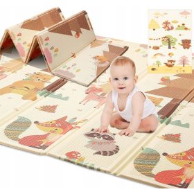  Covoraș educațional, spumă XPE cu două fețe, 200x180cm