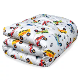    Quilt Resoraki 140x200 Pentru un Baiat, Antialergic, Super Moale din Polonia