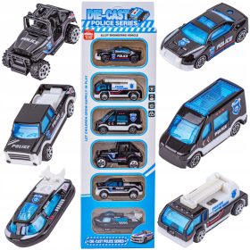    SET 6 MAȘINI DE PRIVĂ DE POLIȚIE Mașini de jucărie pentru copii Mașini de jucărie