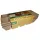  Ghiveci Jiffy 6 cm x 6 x 6 cm turba, nuante de maro si bej