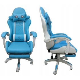    Scaun Infini Wonder Girl GAMING cu suport extensibil pentru picioare